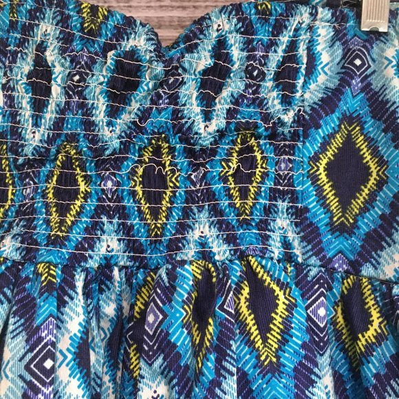 Strapless summer dress size Large - P-02 - Picture 6 of 9